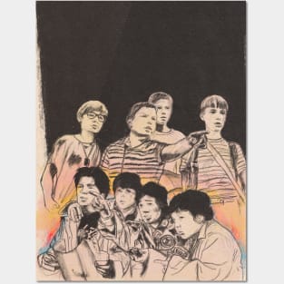 Stand by me Vs The Goonies Posters and Art